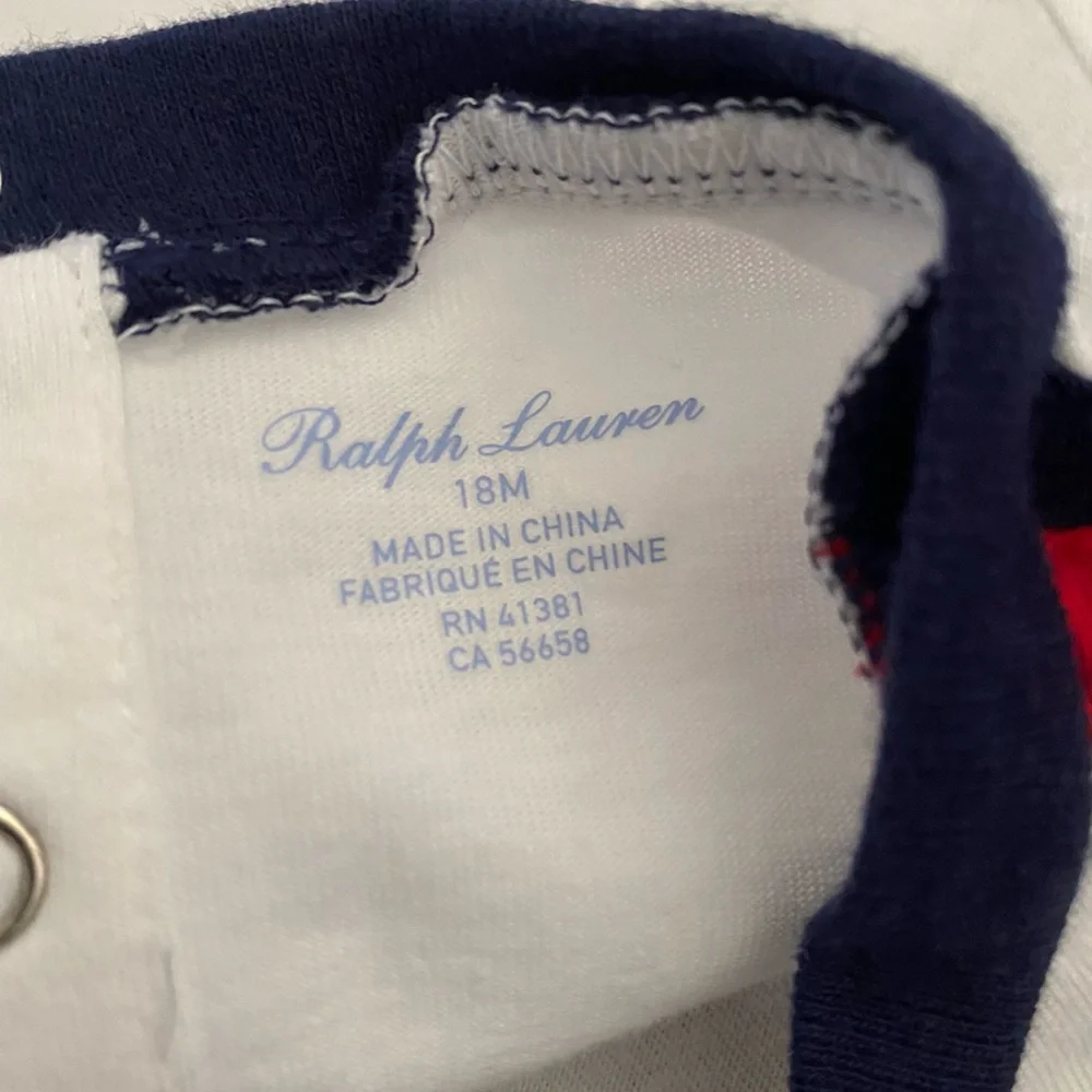 Ralph Lauren USA Team One Piece With Flag Patch